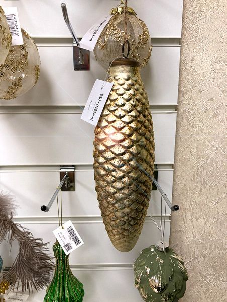 Игрушка елочная стекл. [61700]