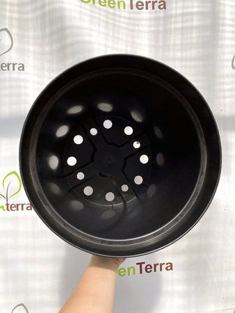 Горшок круглый под саженцы 20л, ø 35см, высота 30 см