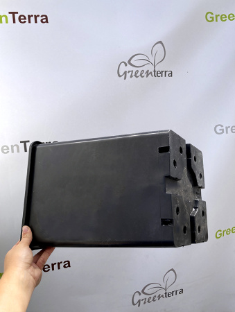 Высокий горшок для роз 12л, 21.3*21.3*31 см