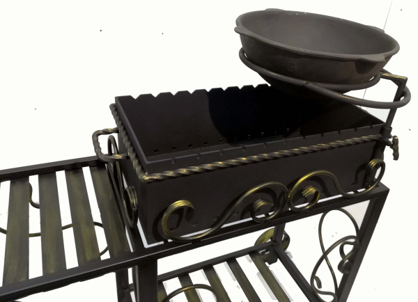 Кольцо под казан (4-10л) для мангала