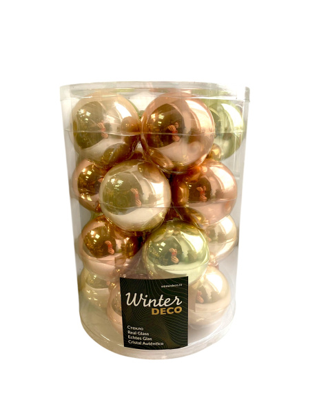 Набор шаров елочных стекл. Весенние Грезы 6см, 20 шт [2000174]