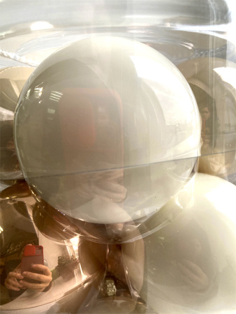 Набор шаров елочных стекл. Cashmere Rose 8см, 16 шт [140883]