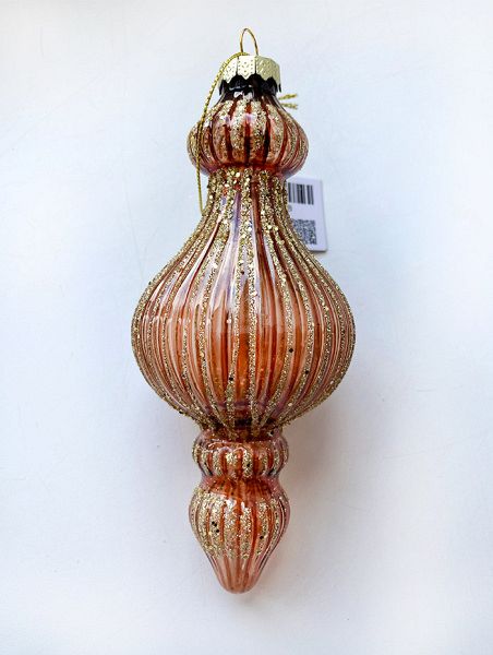 Игрушка елочная стекл. [0093-8]