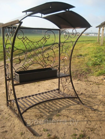 Кованый мангал с крышей "Варвик"
