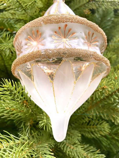 Игрушка елочная стекл. [55532]