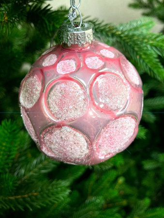 Шар елочный стекл. [0188-6]