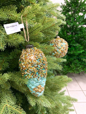 Игрушка елочная стекл. [60262]