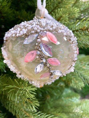 Игрушка елочная стекл. [63768]