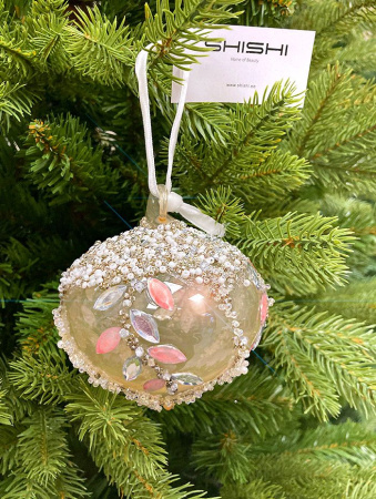 Игрушка елочная стекл. [63768]