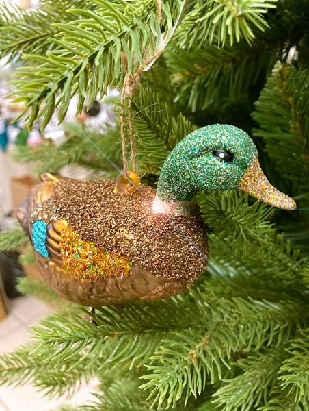 Игрушка елочная стекл. [55723]