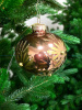 Шар елочный стекл. [0318-1]