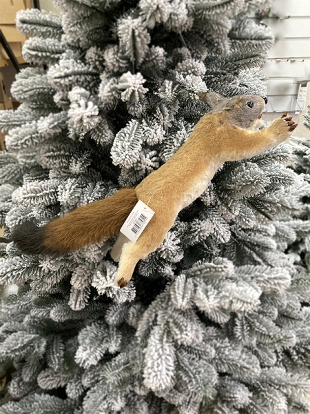 Украшение елочное Белка 50x17x11см [67581]