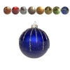 Набор шаров пластик. декор №10 разные цвета, 6см / 8см / 10см Набор шаров пластик. декор №10 разные цвета, 6см / 8см / 10см