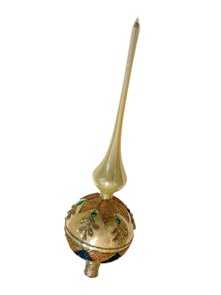 Стеклянная верхушка декор №3