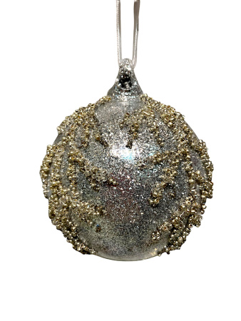 Шар елочный стекл. [67333]