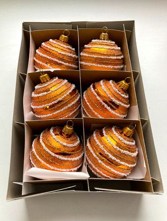 Шар пластиковый декорированный