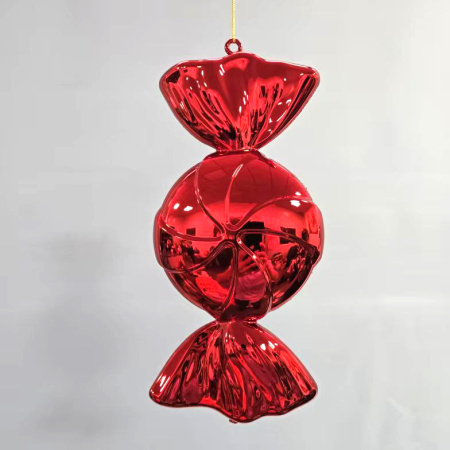 Украшение елочное "Конфета-карамель" 30см красный [HL202517]