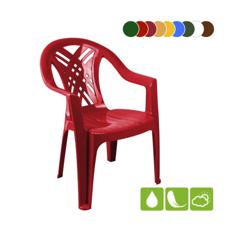 Пластиковый стул-кресло "Престиж-2" [110-0034]