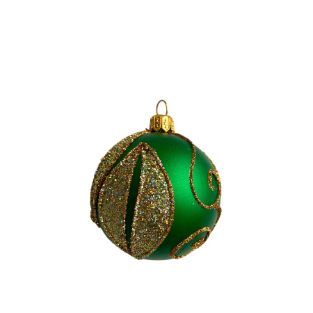 Набор шаров пластик. декор №11 разные цвета, 6см / 8см / 10см Шар пластиковый декорированный