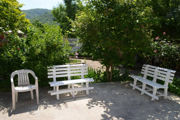 Скамья садовая со спинкой, скамейка для дачи [120-0038 №2]