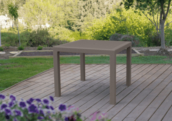 Стол Keter QUARTET 95, капучино [227744]