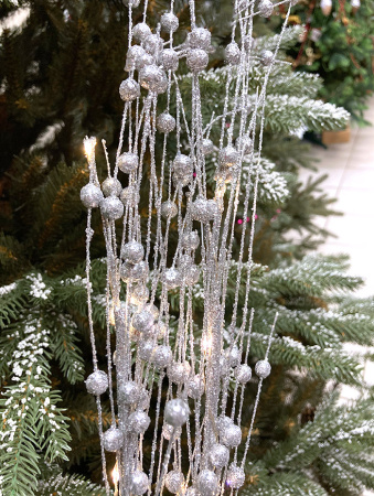 Светодиодная ветка Micro 10 LED 76см, цв.тепл. белый (уп.2шт.) [482137]