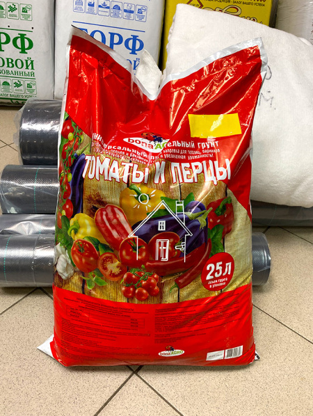 Грунт универсальный bonaAGRO для томатов, баклажанов и перцев 25 л