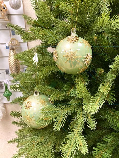 Шар елочный стекл. [59181]