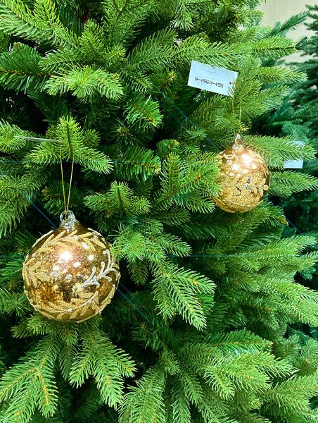 Шар елочный стекл. [63602]