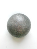 Шары пластиковые, парча серебро