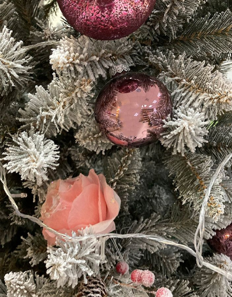 Шар елочный стекл. 8 см, [181]