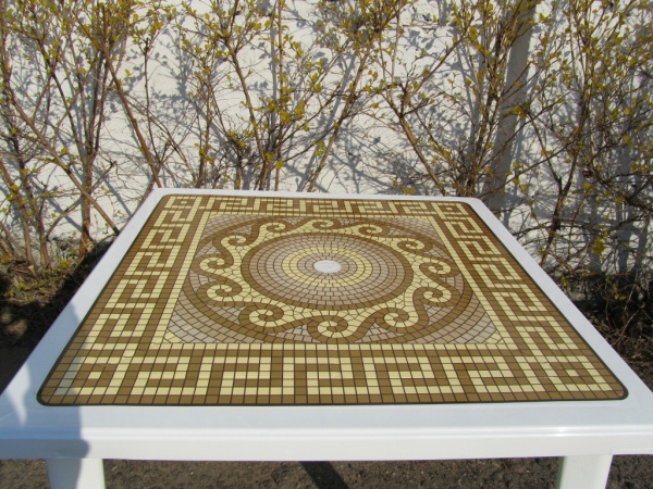 Набор садовой мебели "Греческий орнамент-3"