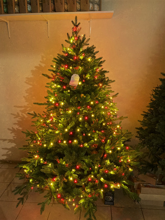 Светодиодная гирлянда LUMINEO Compact 16м, 750 мульти LED IP44 [495366]