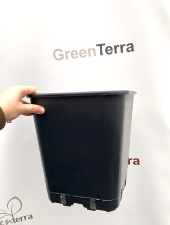 Высокий горшок для роз 11л, 22*22*26 см