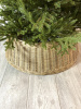 Корзина 70см плетёная под ёлку, разные цвета