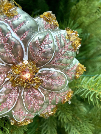 Игрушка елочная стекл. [60279]