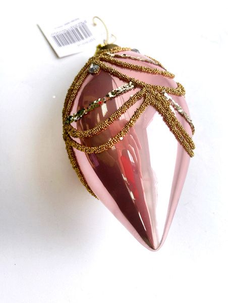 Игрушка елочная стекл. [5010-2B]