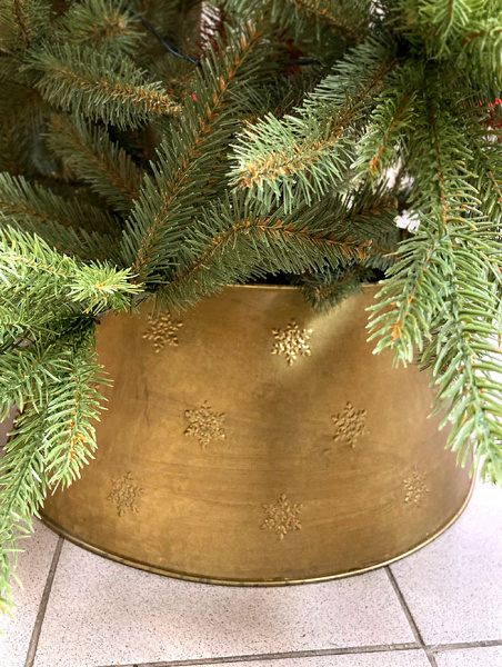 Железный пьедестал под ёлку, 57см [521838]