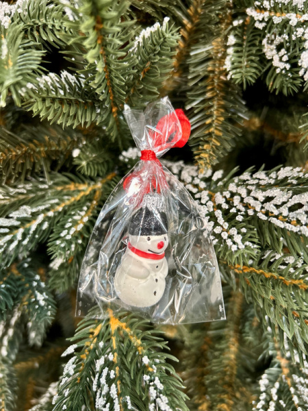 Новогодняя стекл. игрушка‑сувенир "Мини-форма", 1шт. [123049]