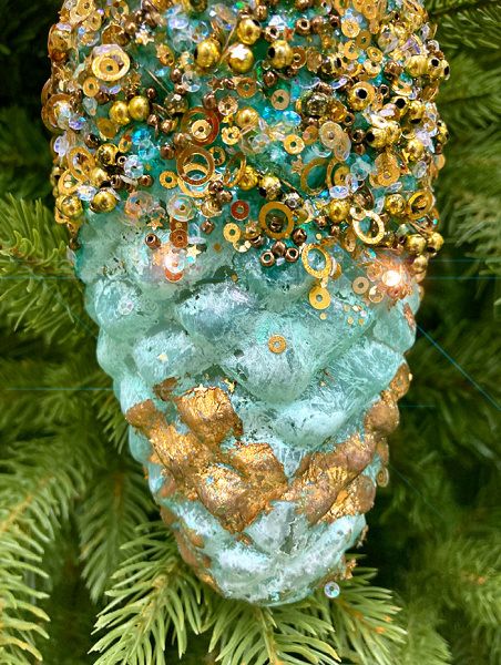 Игрушка елочная стекл. [60262]