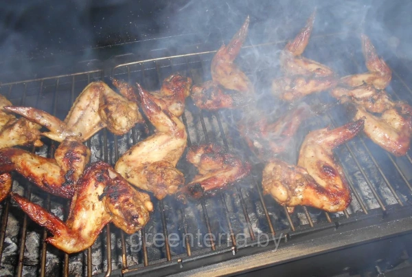 Кованый мангал с крышей "Кастель"