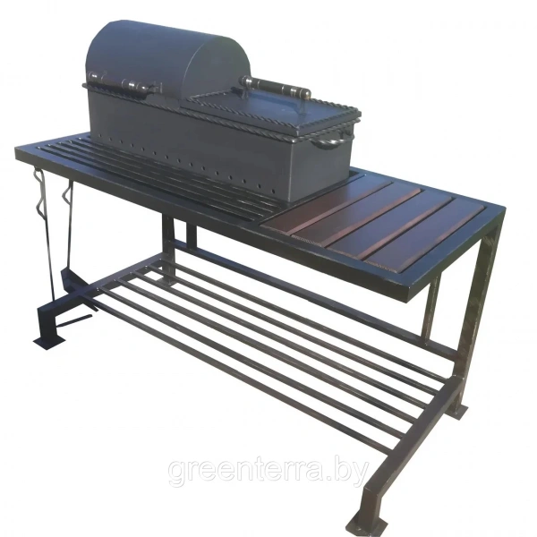 Кованый мангал гриль-барбекю "Будапешт"