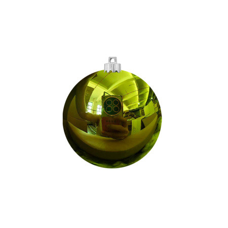 Шары пластиковые, глянец св зеленый [green-а-10]