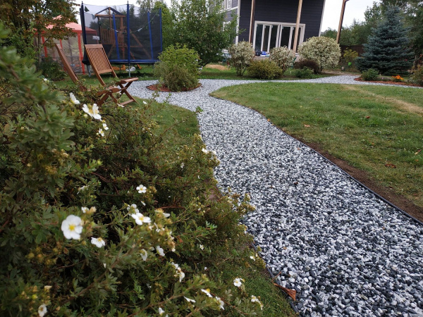 Мрамор/гранит щебень декоративный, 5-10мм, (20 кг)