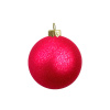 Шар елочный стекл. 8 см, [G-109s]