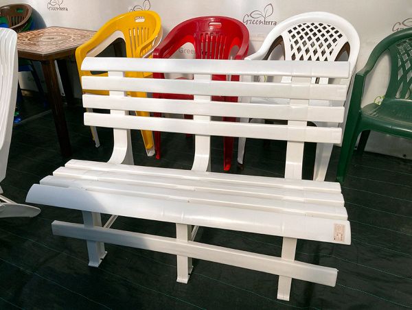 Скамья садовая со спинкой, скамейка для дачи [120-0038 №2]