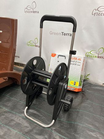 Катушка/тележка для шланга Claber Silver Al