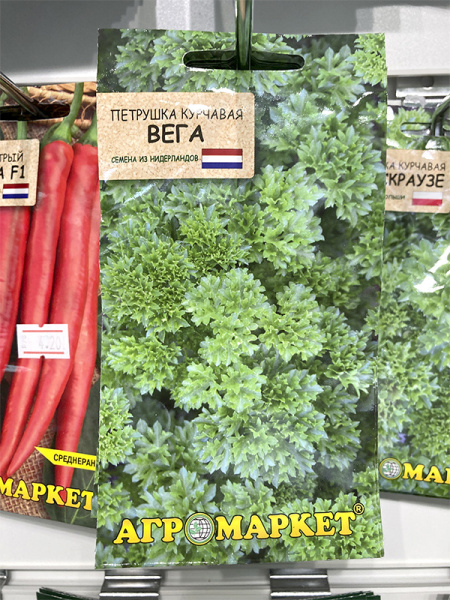 петрушка курчавая Вега