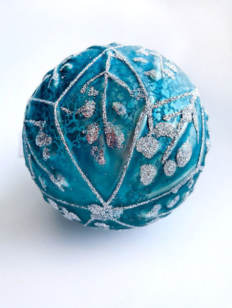 Шар елочный стекл. [5684-51]