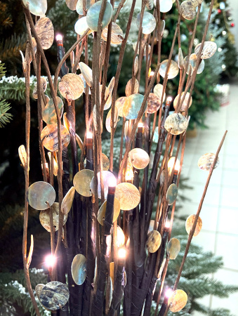 Светодиодная ветвь 16LED 75см, цв.тепл. белый (уп.2шт.) [482145]